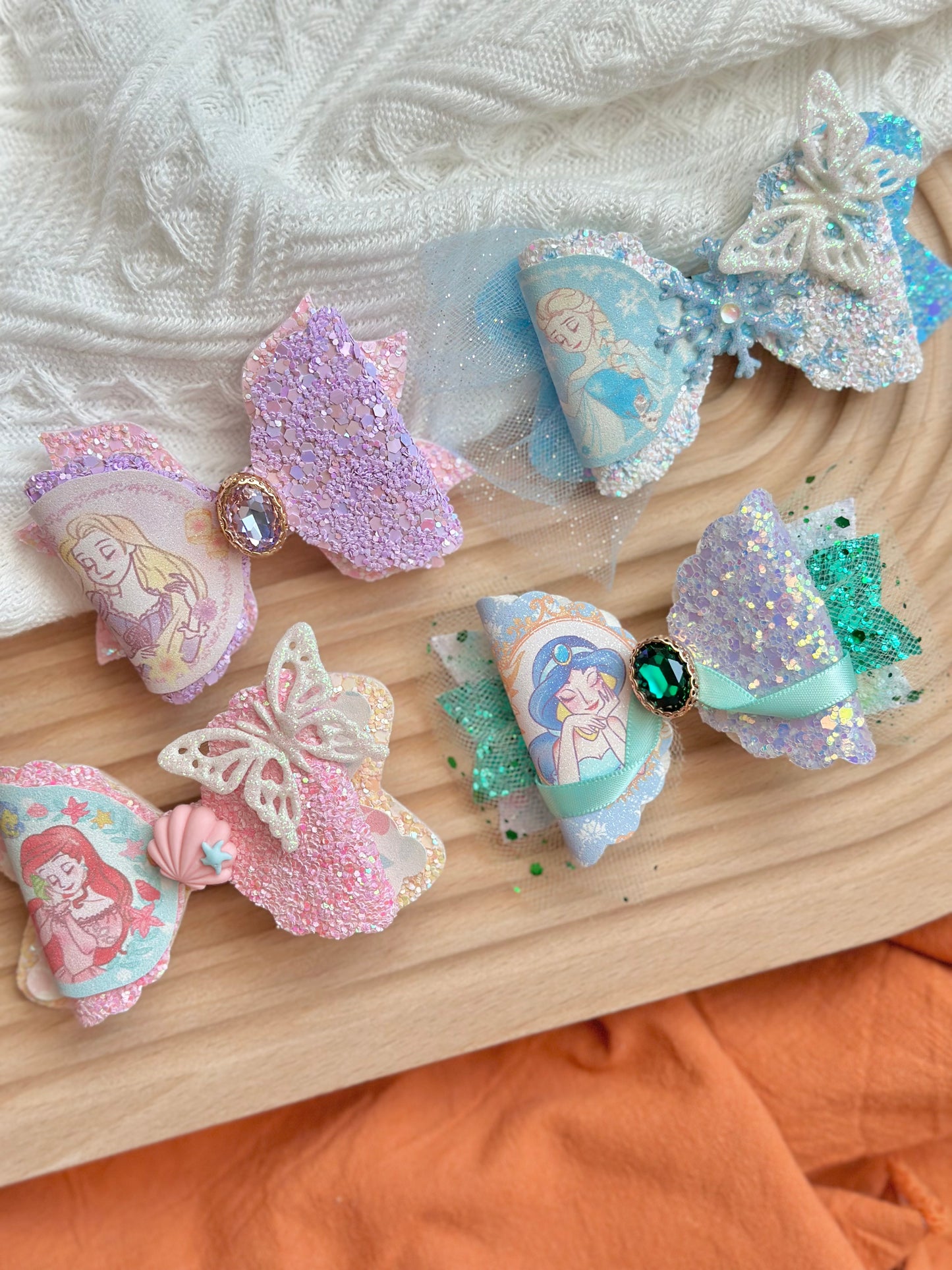 Handmade Hair Clip (Princess)