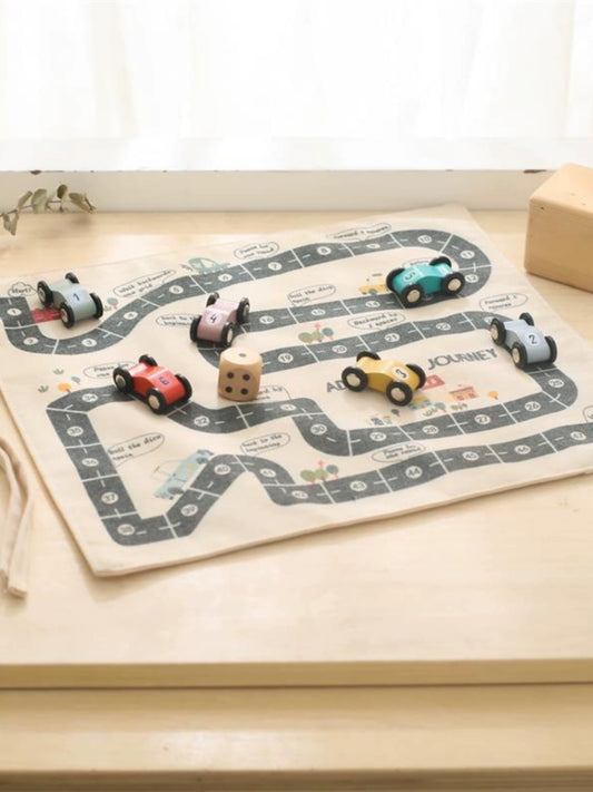 Road Map Mat with Cars