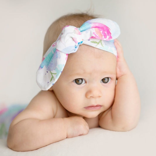 SnuggleHunnyKids - Sweet Petal Topknot Headband