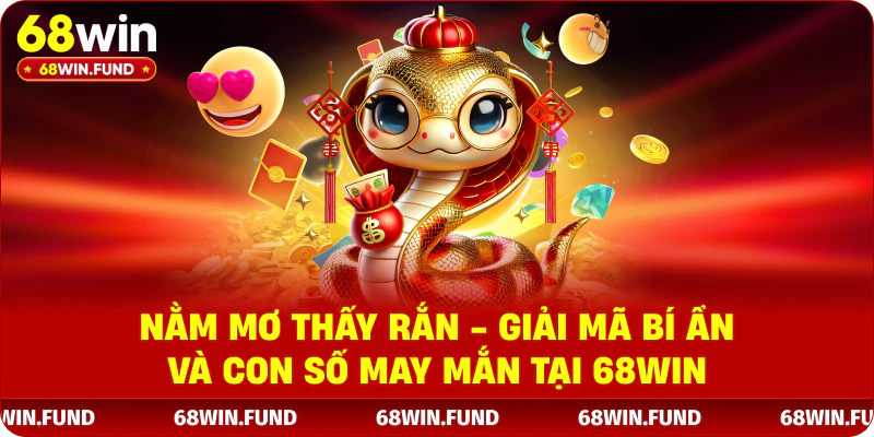 Nằm Mơ Thấy Rắn -Giải Mã Bí Ẩn Và Con Số May Mắn Tại 68WIN